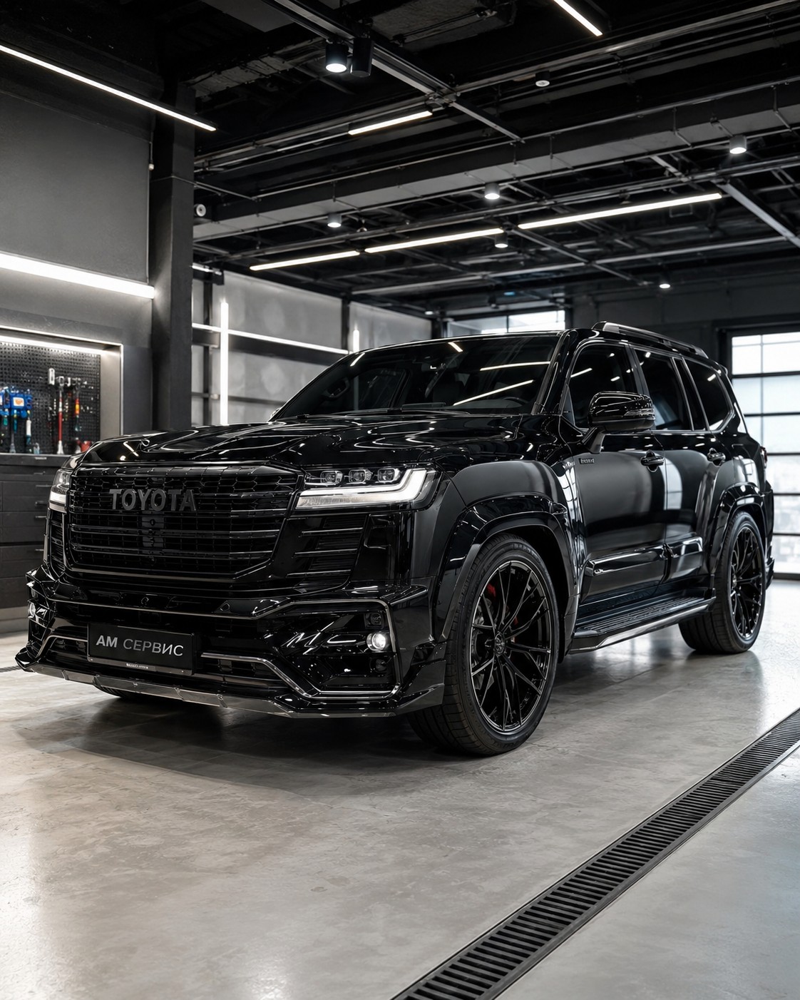 Toyota после кузовного тюнинга